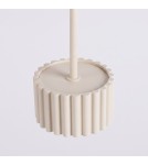 Sollux Lampa wisząca AURA 1 beżowa Gx53 SL.2678