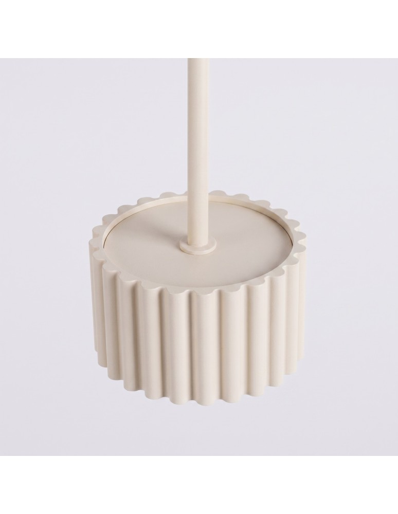 Sollux Lampa wisząca AURA 1 beżowa Gx53 SL.2678