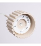 Sollux Lampa wisząca AURA 1 beżowa Gx53 SL.2678