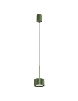 Sollux Lampa wisząca AURA 1 zielona oliwka Gx53 SL.2679