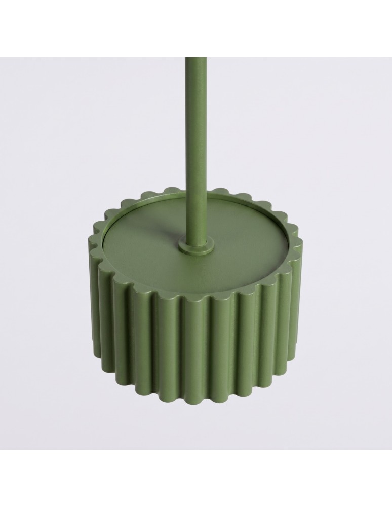 Sollux Lampa wisząca AURA 1 zielona oliwka Gx53 SL.2679