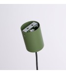 Sollux Lampa wisząca AURA 1 zielona oliwka Gx53 SL.2679