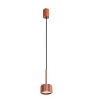 Sollux Lampa wisząca AURA 1 ochra czerwona Gx53 SL.2680 Sollux Lampa wisząca AURA 1 ochra czerwona Gx53 SL.2680
