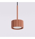 Sollux Lampa wisząca AURA 1 ochra czerwona Gx53 SL.2680 Sollux Lampa wisząca AURA 1 ochra czerwona Gx53 SL.2680