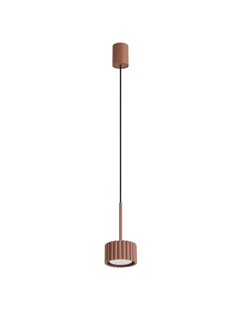 Sollux Lampa wisząca AURA 1 mocca Gx53 SL.2681 Sollux Lampa wisząca AURA 1 mocca Gx53 SL.2681