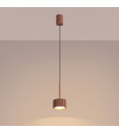 Sollux Lampa wisząca AURA 1 mocca Gx53 SL.2681 Sollux Lampa wisząca AURA 1 mocca Gx53 SL.2681