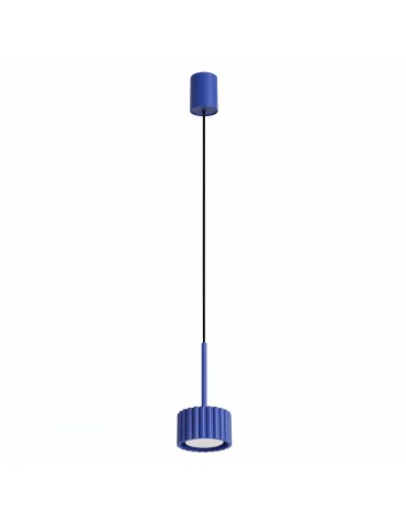 Sollux Lampa wisząca AURA 1 ultramaryna Gx53 SL.2682