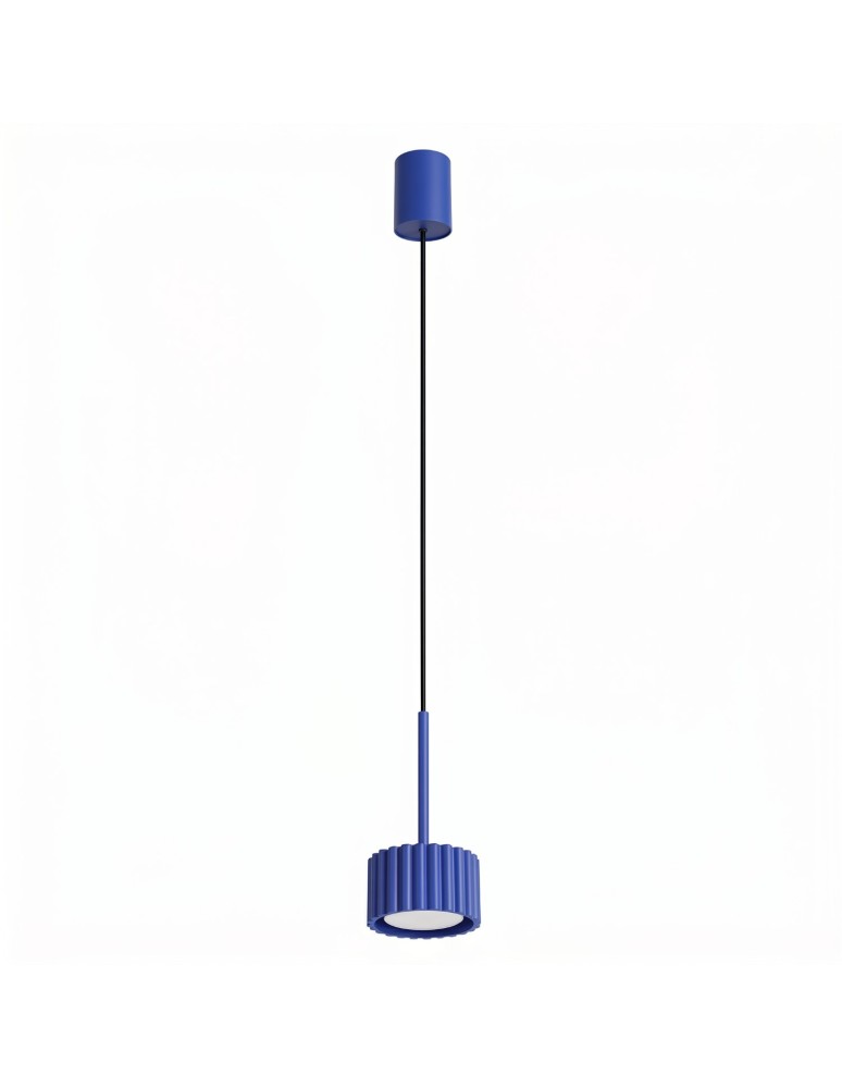 Sollux Lampa wisząca AURA 1 ultramaryna Gx53 SL.2682