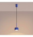 Sollux Lampa wisząca AURA 1 ultramaryna Gx53 SL.2682