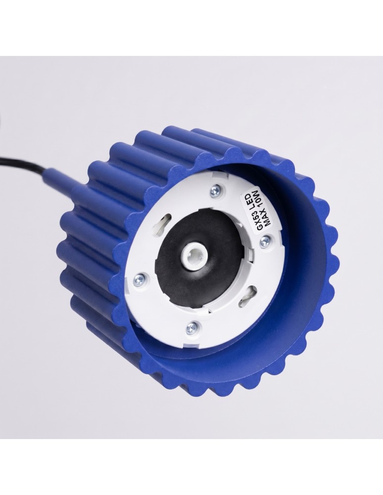 Sollux Lampa wisząca AURA 1 ultramaryna Gx53 SL.2682