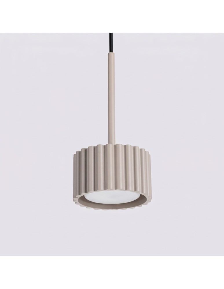 Sollux Lampa wisząca AURA 1 taupe Gx53 SL.2683