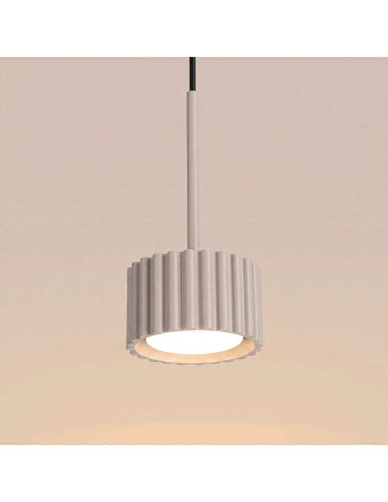 Sollux Lampa wisząca AURA 1 taupe Gx53 SL.2683