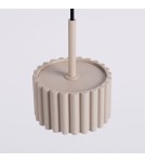 Sollux Lampa wisząca AURA 1 taupe Gx53 SL.2683