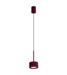 Sollux Lampa wisząca AURA 1 burgund Gx53 SL.2684