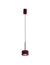 View Sollux Lampa wisząca AURA 1 burgund Gx53 SL.2684