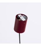 Sollux Lampa wisząca AURA 1 burgund Gx53 SL.2684
