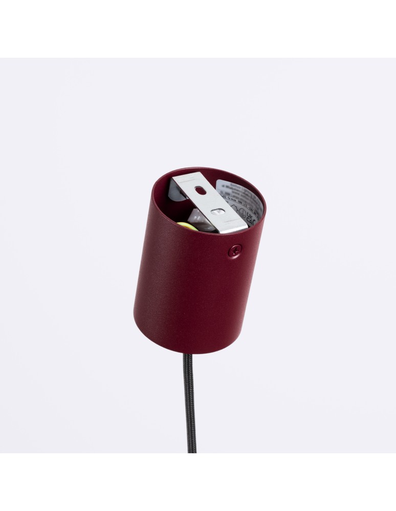Sollux Lampa wisząca AURA 1 burgund Gx53 SL.2684