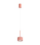 Sollux Lampa wisząca AURA 1 brzoskwiniowa Gx53 SL.2685