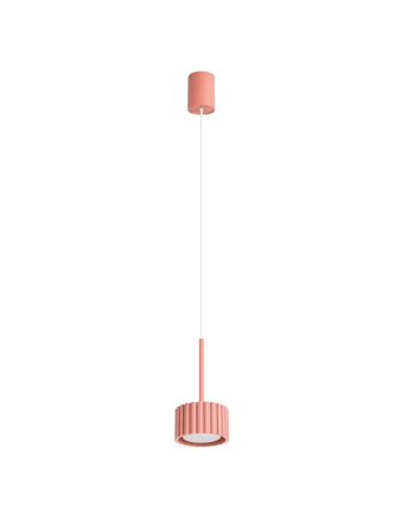 Sollux Lampa wisząca AURA 1 brzoskwiniowa Gx53 SL.2685