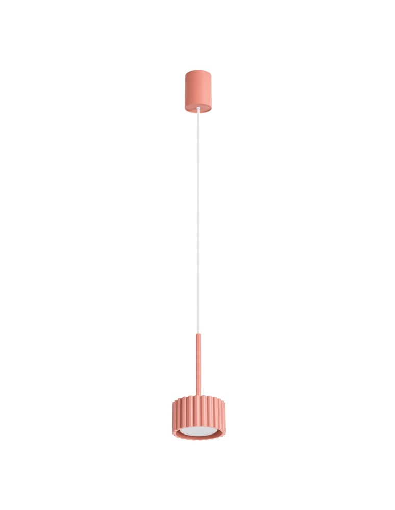 Sollux Lampa wisząca AURA 1 brzoskwiniowa Gx53 SL.2685