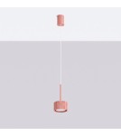 Sollux Lampa wisząca AURA 1 brzoskwiniowa Gx53 SL.2685