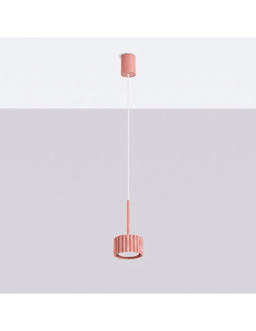 Sollux Lampa wisząca AURA 1 brzoskwiniowa Gx53 SL.2685 - produkt 2