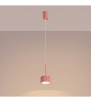 Sollux Lampa wisząca AURA 1 brzoskwiniowa Gx53 SL.2685