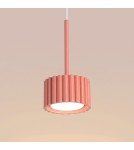 Sollux Lampa wisząca AURA 1 brzoskwiniowa Gx53 SL.2685