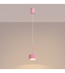 Sollux Lampa wisząca AURA 1 różowa Gx53 SL.2686