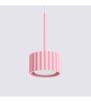 Sollux Lampa wisząca AURA 1 różowa Gx53 SL.2686