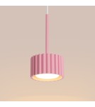 Sollux Lampa wisząca AURA 1 różowa Gx53 SL.2686