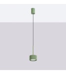 Sollux Lampa wisząca AURA 1 szałwiowa Gx53 SL.2687 Sollux Lampa wisząca AURA 1 szałwiowa Gx53 SL.2687