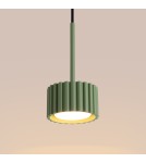 Sollux Lampa wisząca AURA 1 szałwiowa Gx53 SL.2687 Sollux Lampa wisząca AURA 1 szałwiowa Gx53 SL.2687
