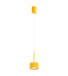 Sollux Lampa wisząca AURA 1 żółta Gx53 SL.2688