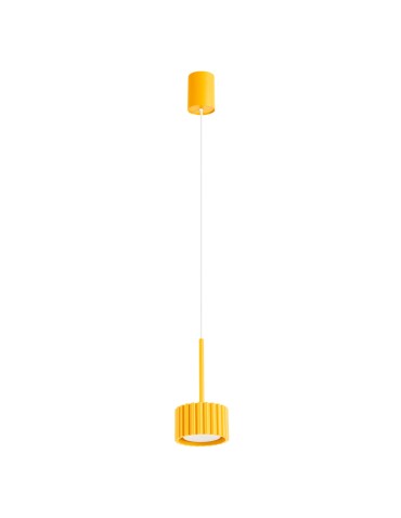 Sollux Lampa wisząca AURA 1 żółta Gx53 SL.2688