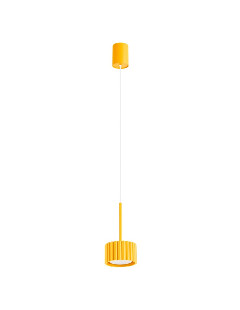 Sollux Lampa wisząca AURA 1 żółta Gx53 SL.2688