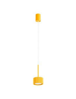 Sollux Lampa wisząca AURA 1 żółta Gx53 SL.2688