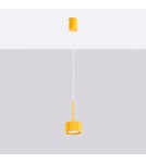Sollux Lampa wisząca AURA 1 żółta Gx53 SL.2688
