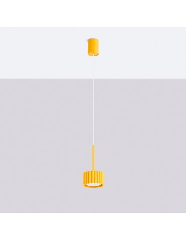 Sollux Lampa wisząca AURA 1 żółta Gx53 SL.2688 - produkt 2