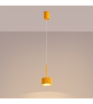 Sollux Lampa wisząca AURA 1 żółta Gx53 SL.2688