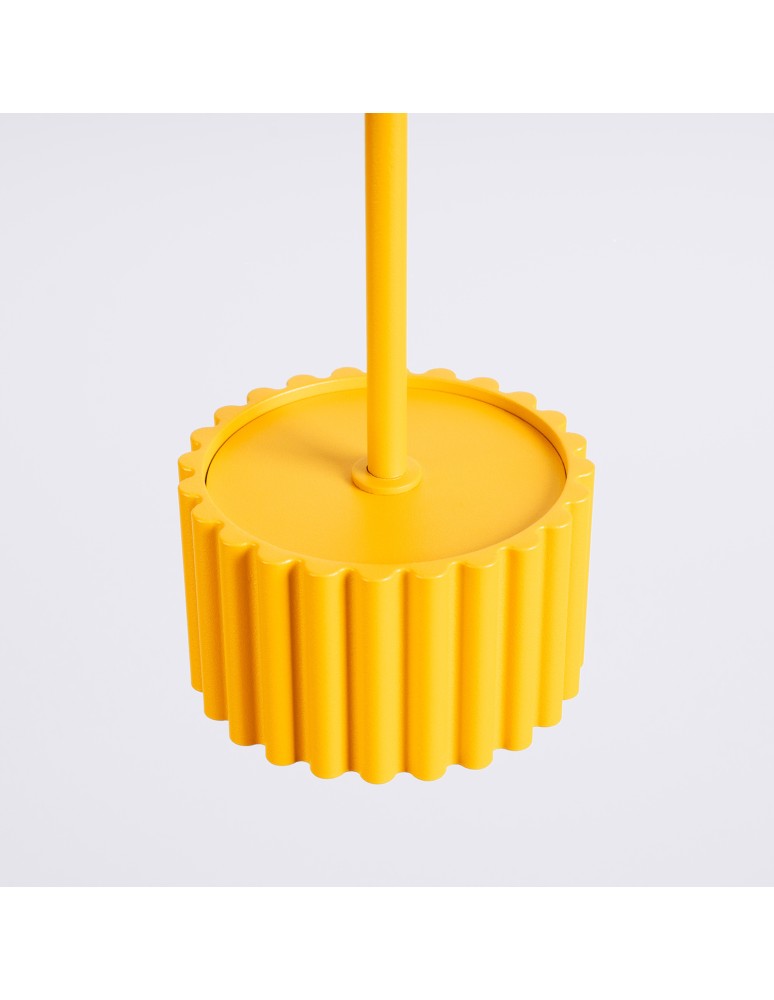Sollux Lampa wisząca AURA 1 żółta Gx53 SL.2688