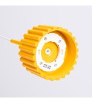 Sollux Lampa wisząca AURA 1 żółta Gx53 SL.2688