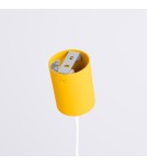 Sollux Lampa wisząca AURA 1 żółta Gx53 SL.2688