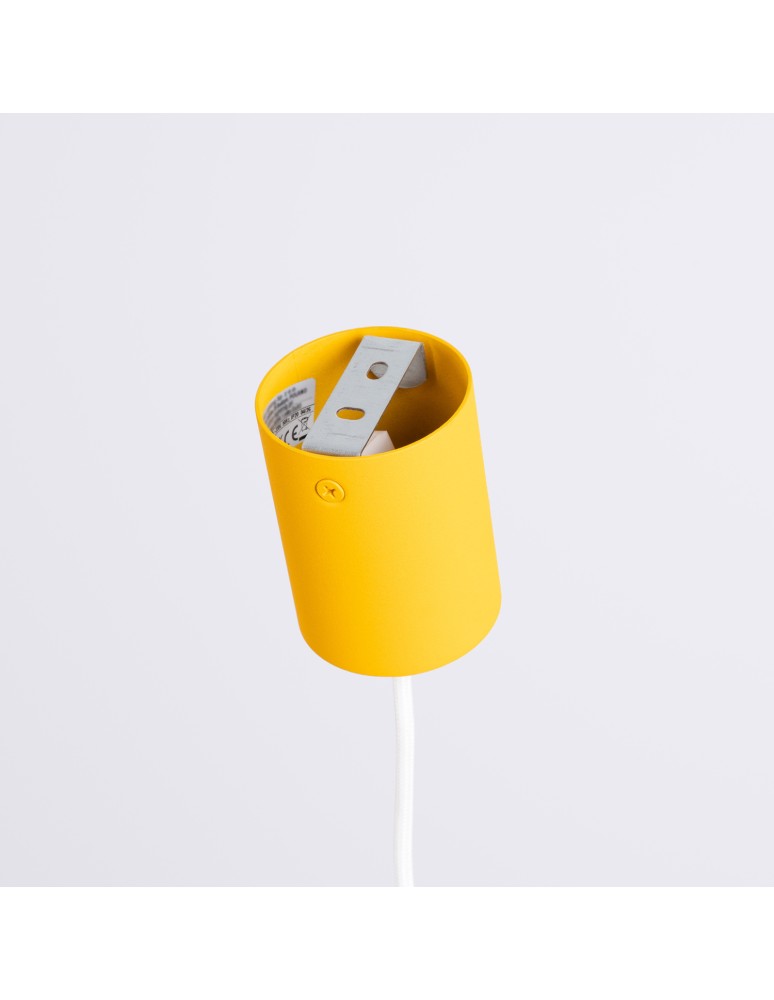 Sollux Lampa wisząca AURA 1 żółta Gx53 SL.2688