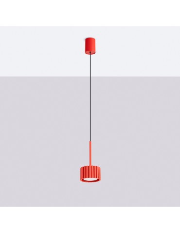 Sollux Lampa wisząca AURA 1 czerwona Gx53 SL.2689 - product 2