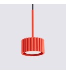 Sollux Lampa wisząca AURA 1 czerwona Gx53 SL.2689 Sollux Lampa wisząca AURA 1 czerwona Gx53 SL.2689