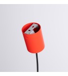 Sollux Lampa wisząca AURA 1 czerwona Gx53 SL.2689 Sollux Lampa wisząca AURA 1 czerwona Gx53 SL.2689