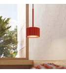 Sollux Lampa wisząca AURA 1 czerwona Gx53 SL.2689 Sollux Lampa wisząca AURA 1 czerwona Gx53 SL.2689