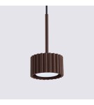 Sollux Lampa wisząca AURA 1 brązowa Gx53 SL.2690