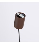 Sollux Lampa wisząca AURA 1 brązowa Gx53 SL.2690